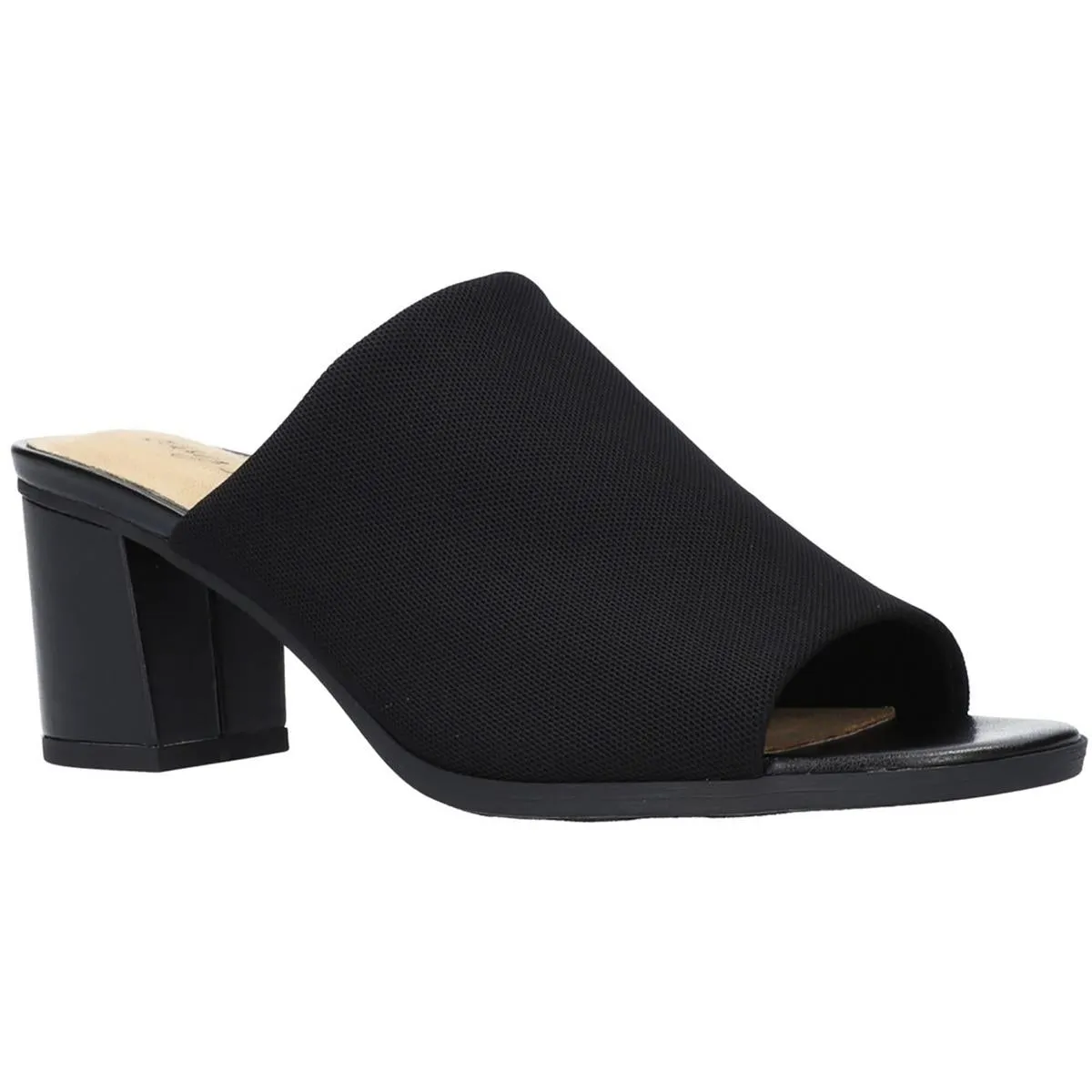 Carmella Womens Mesh Open Toe Heel Sandals