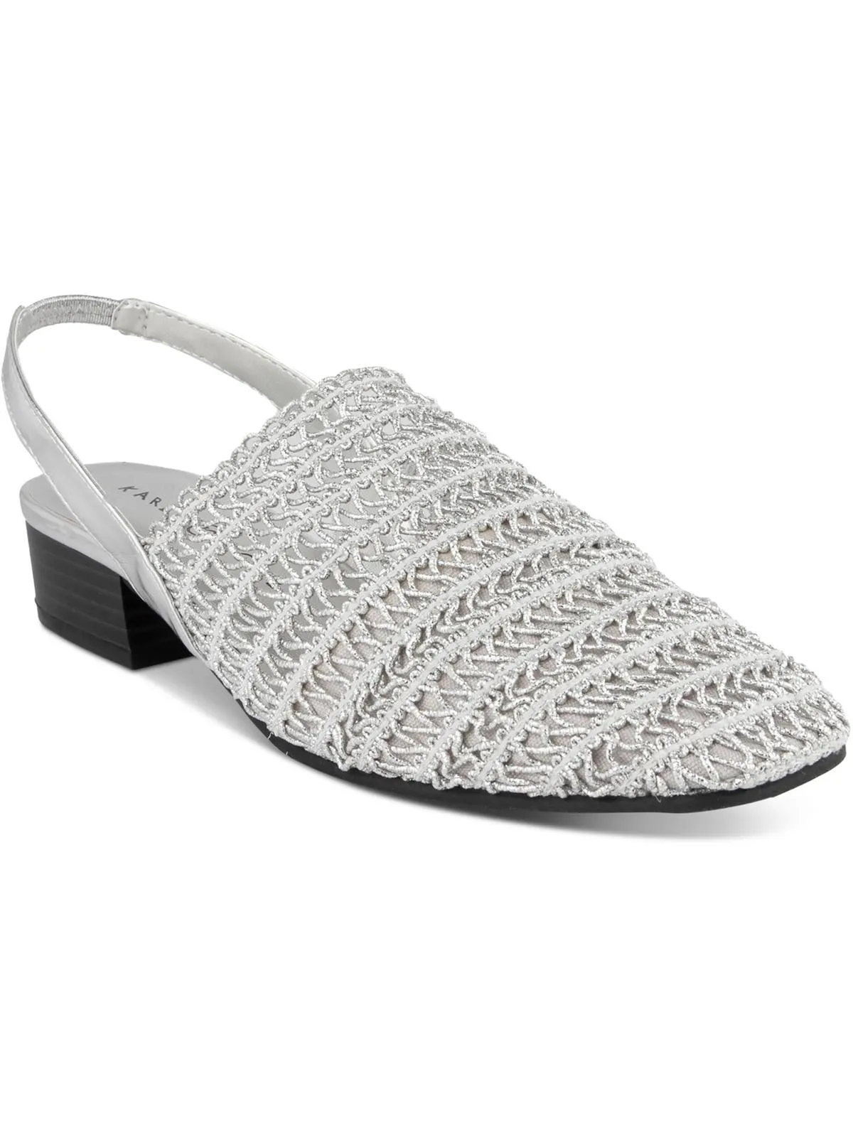 Carolton Womens Faux Leather Dressy Slingbacks