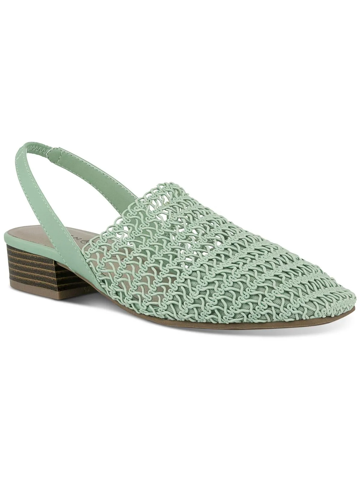 Carolton Womens Faux Leather Dressy Slingbacks