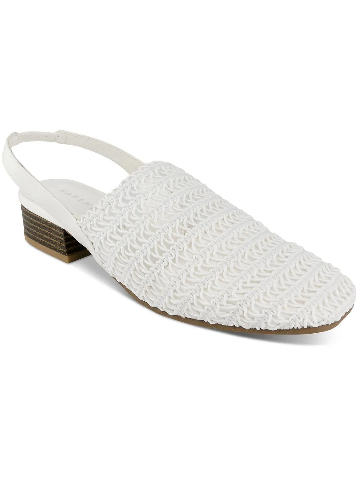 Carolton Womens Faux Leather Dressy Slingbacks