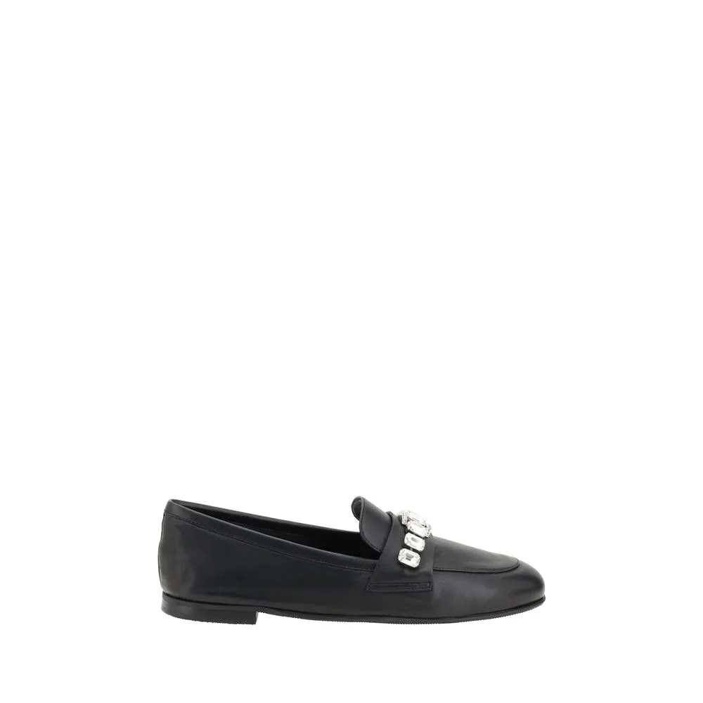 Casadei Loafers with sparkling Women's embellishments