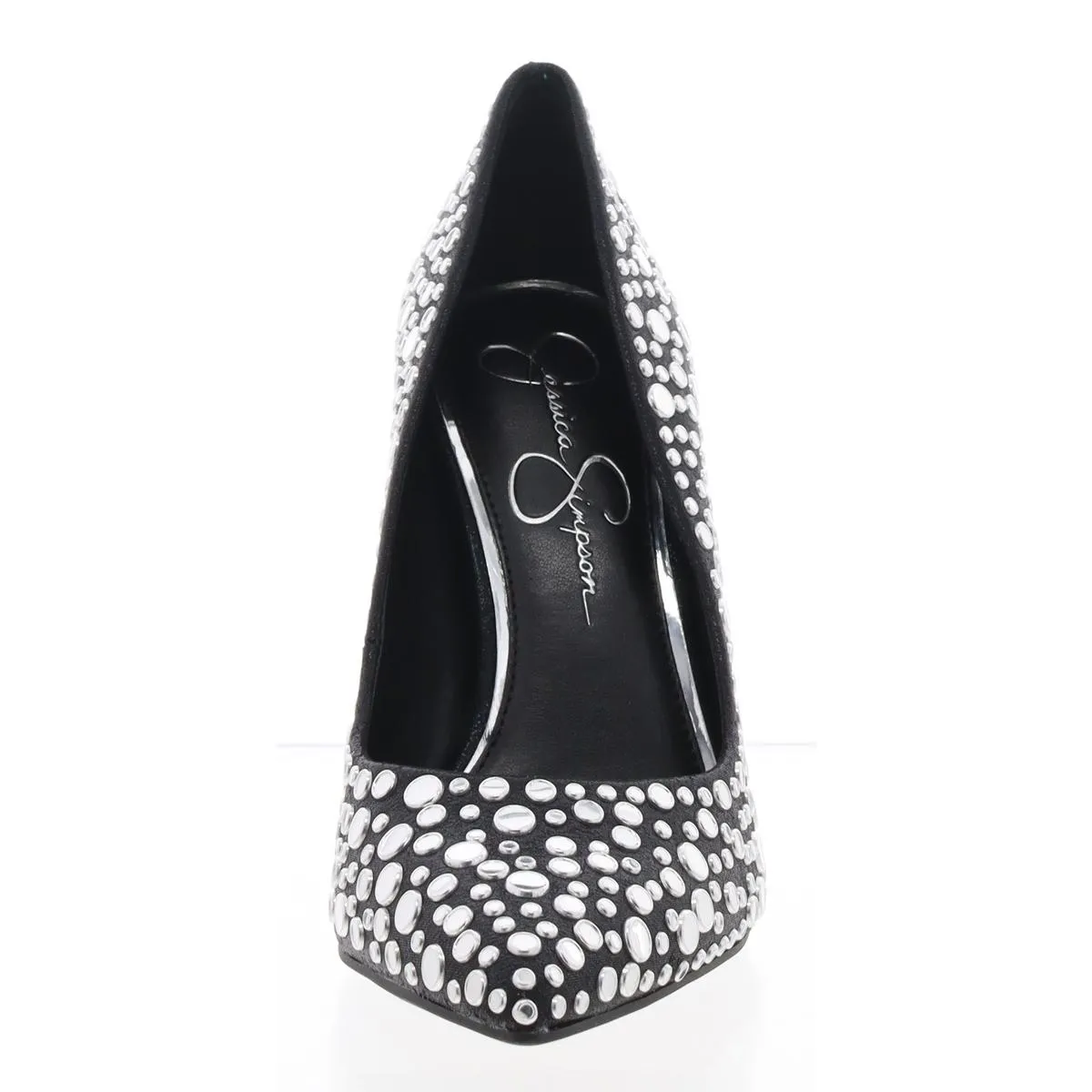 Cassani Womens Slip On Stiletto Pumps
