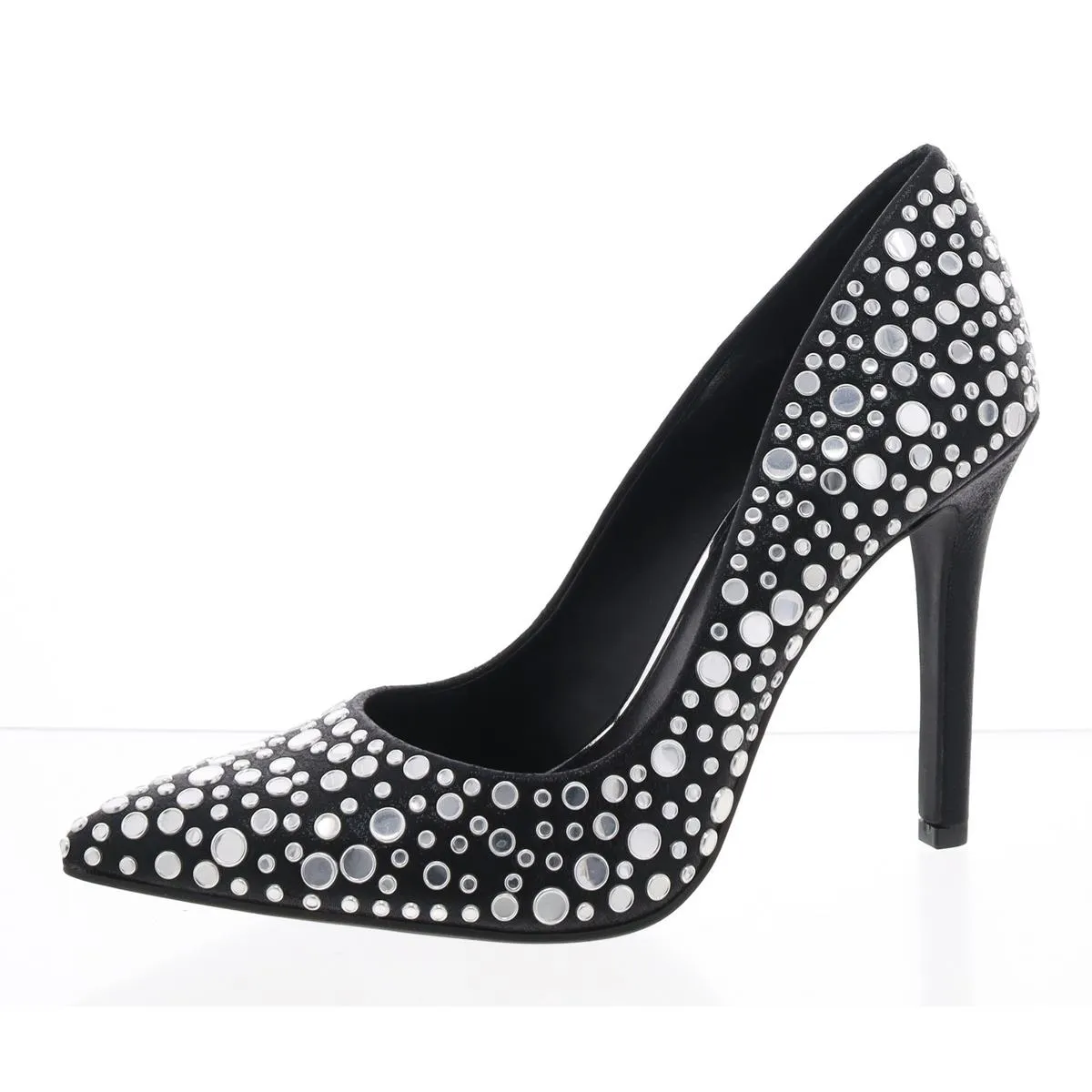 Cassani Womens Slip On Stiletto Pumps