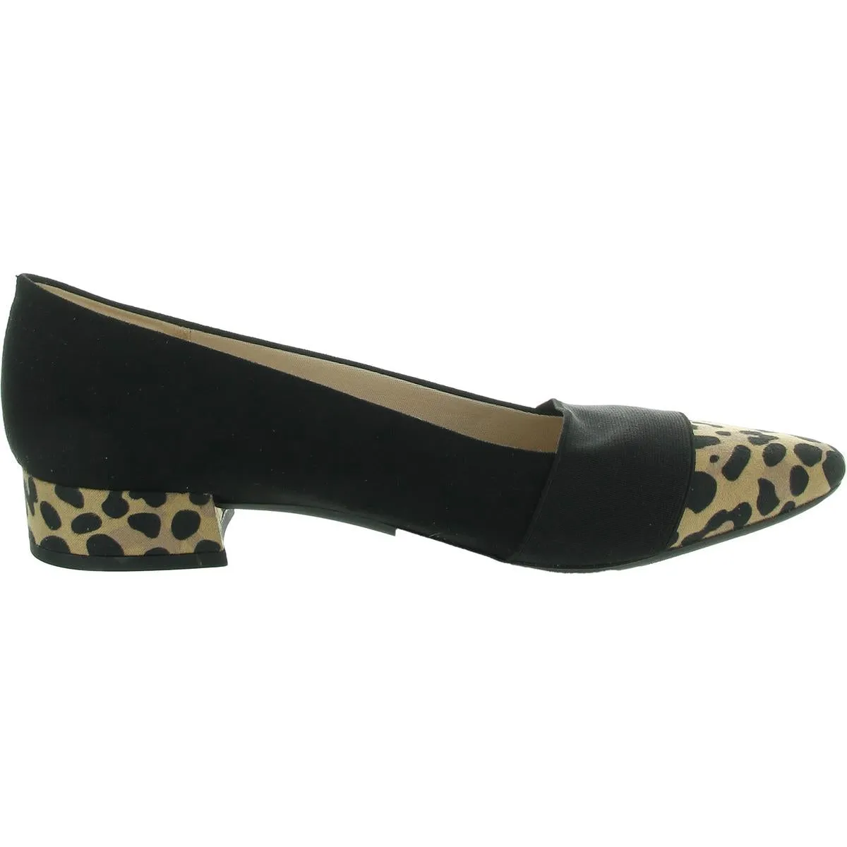 Castle 2 Womens Block Heel Woven Pumps
