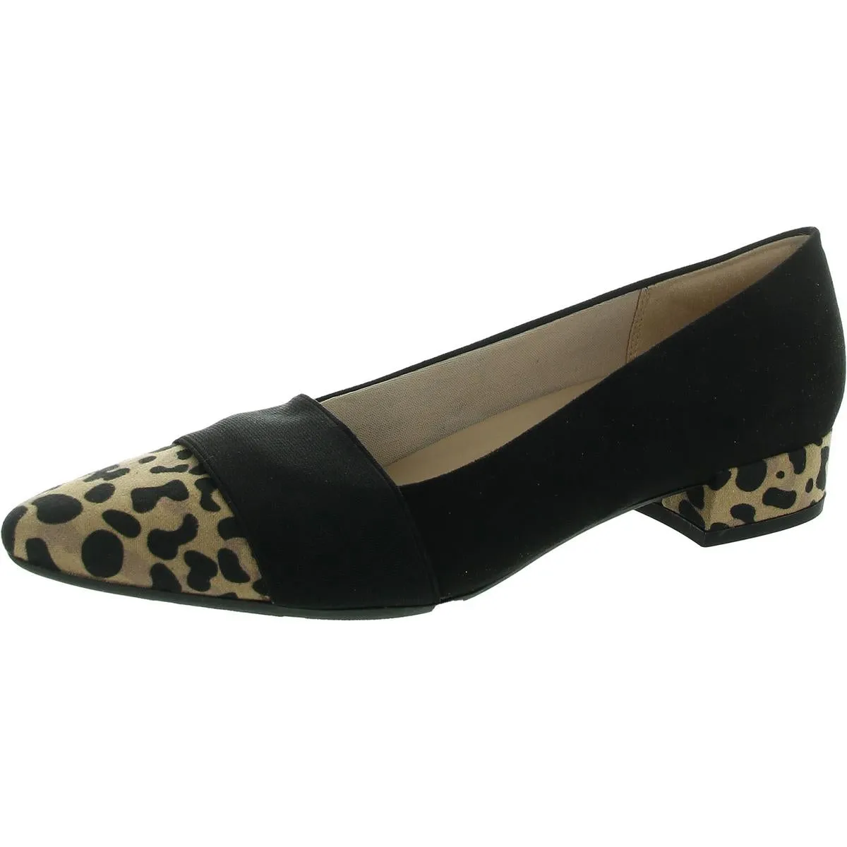 Castle 2 Womens Block Heel Woven Pumps