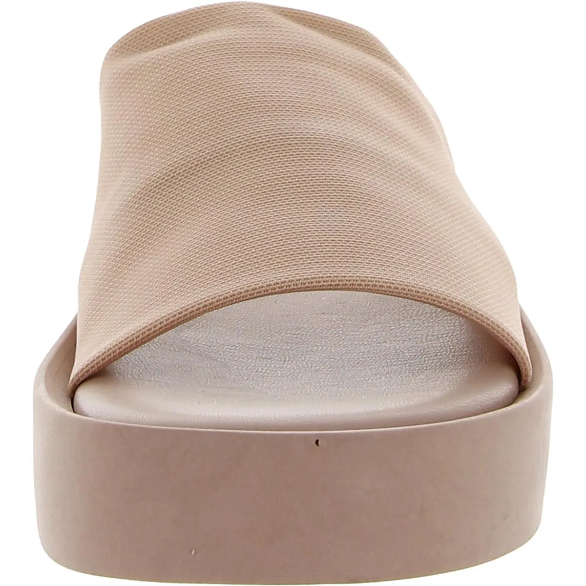 Catamaran  Womens Open Toe Slip On Platform Sandals