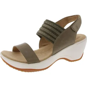 Chantal Womens Leather Slingback Sandals