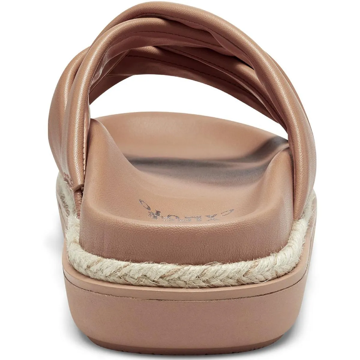 Chavelle Womens Leather Slides Footbed Sandals