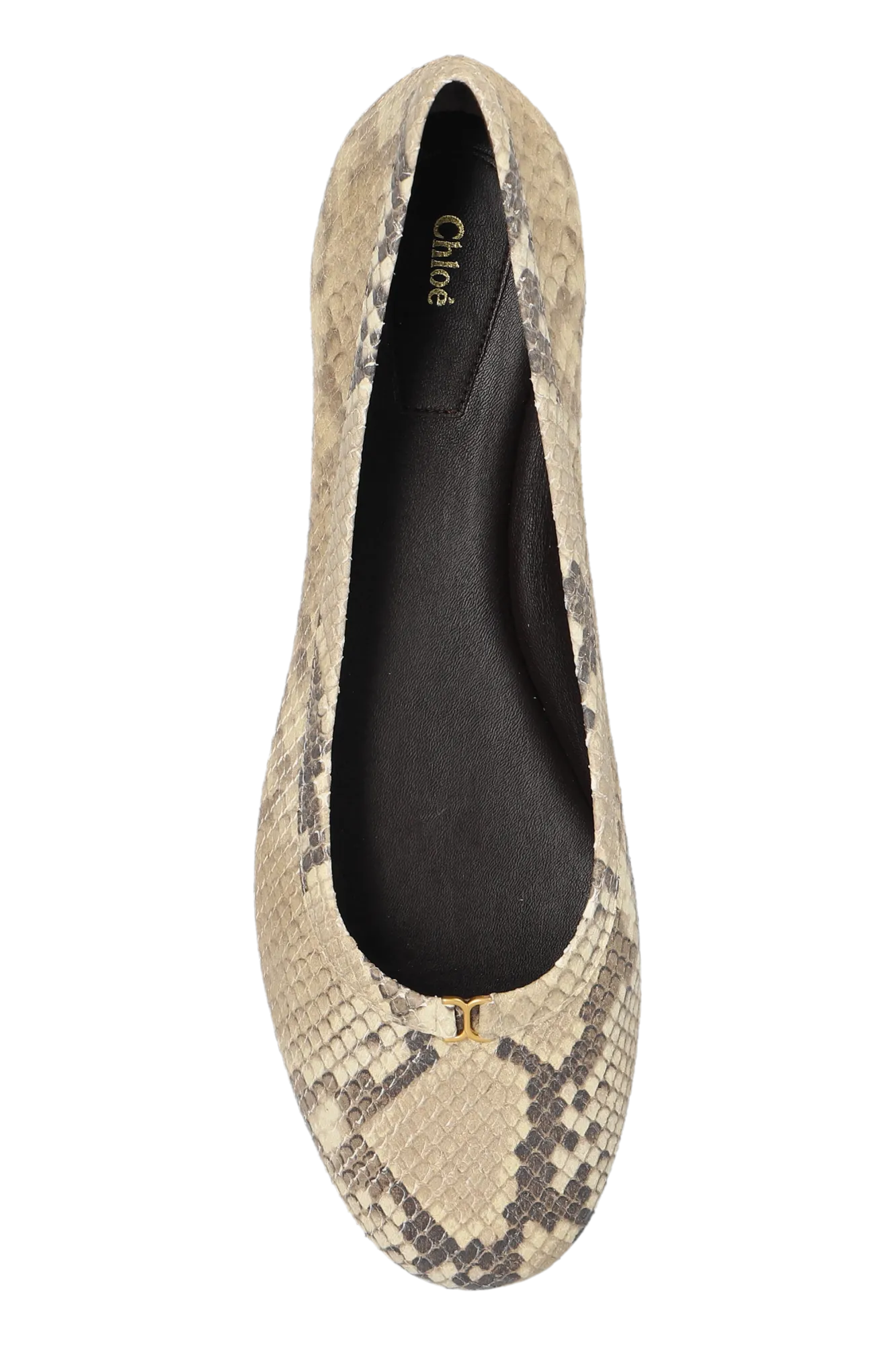 Chloe Leather Ballet Flats 'marcie'