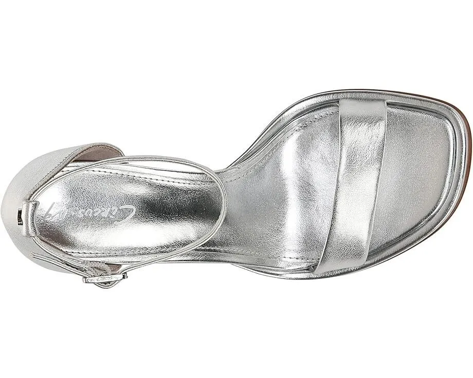 Circus NY by Sam Edelman Holmes Sandals Women's US 11 Silver Ankle Strap ZPO1241