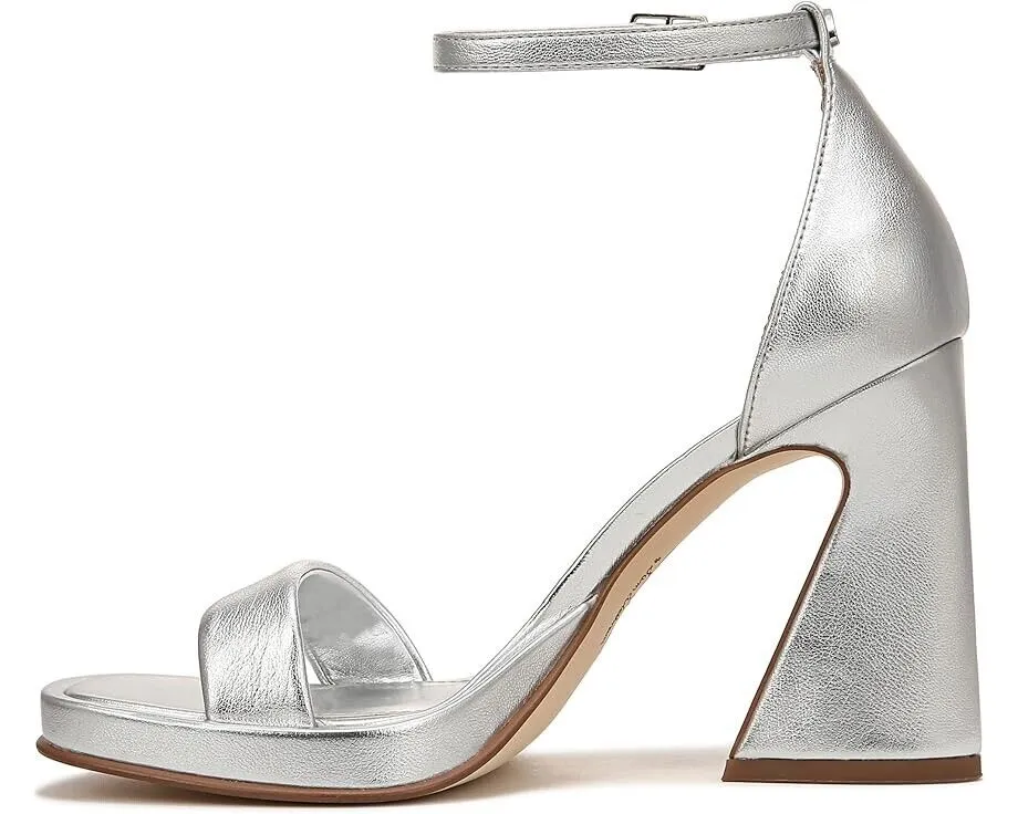 Circus NY by Sam Edelman Holmes Sandals Women's US 11 Silver Ankle Strap ZPO1241