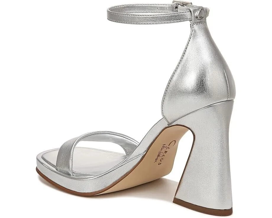 Circus NY by Sam Edelman Holmes Sandals Women's US 11 Silver Ankle Strap ZPO1241