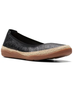 Clarks Elaina Rae Leather Flat