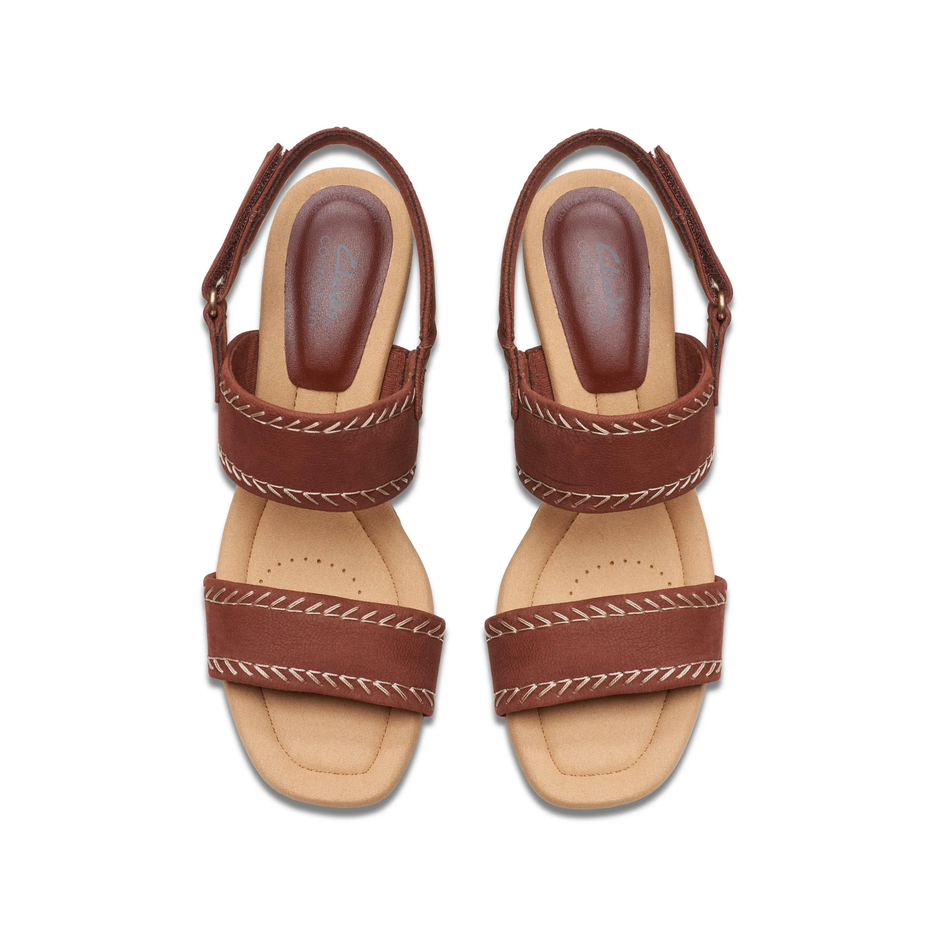Clarks Kyarra Rose in Brown Nubuck