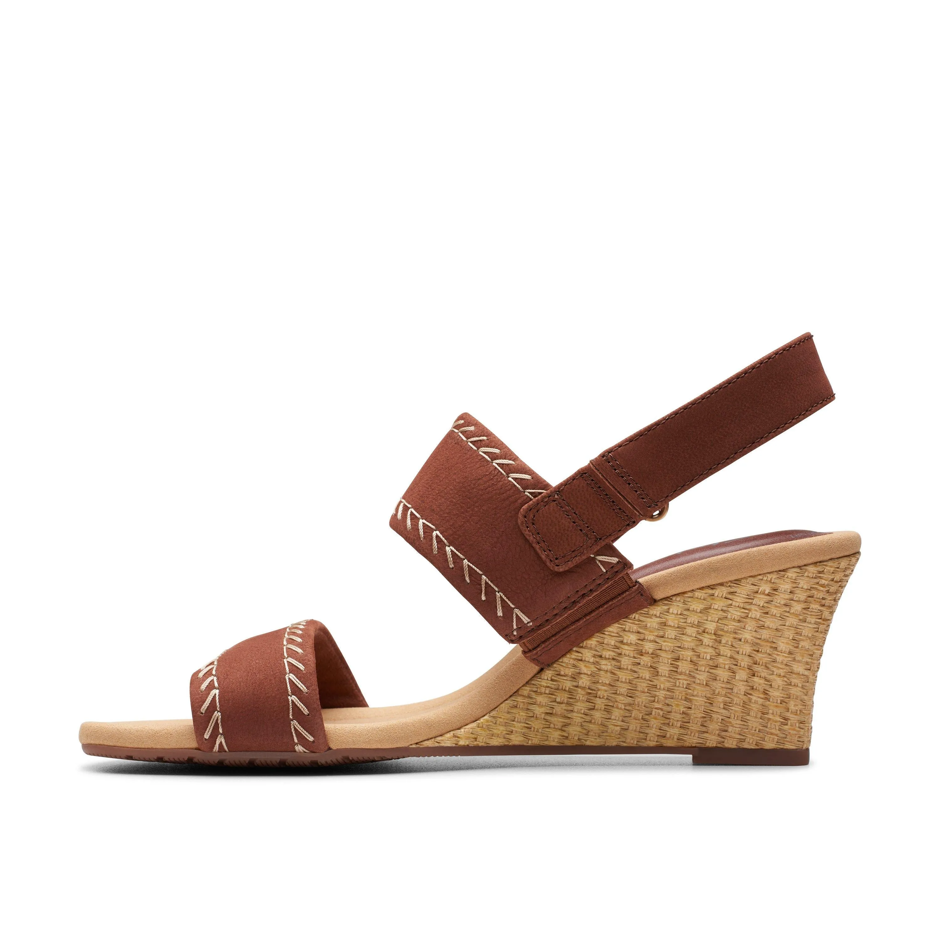 Clarks Kyarra Rose in Brown Nubuck