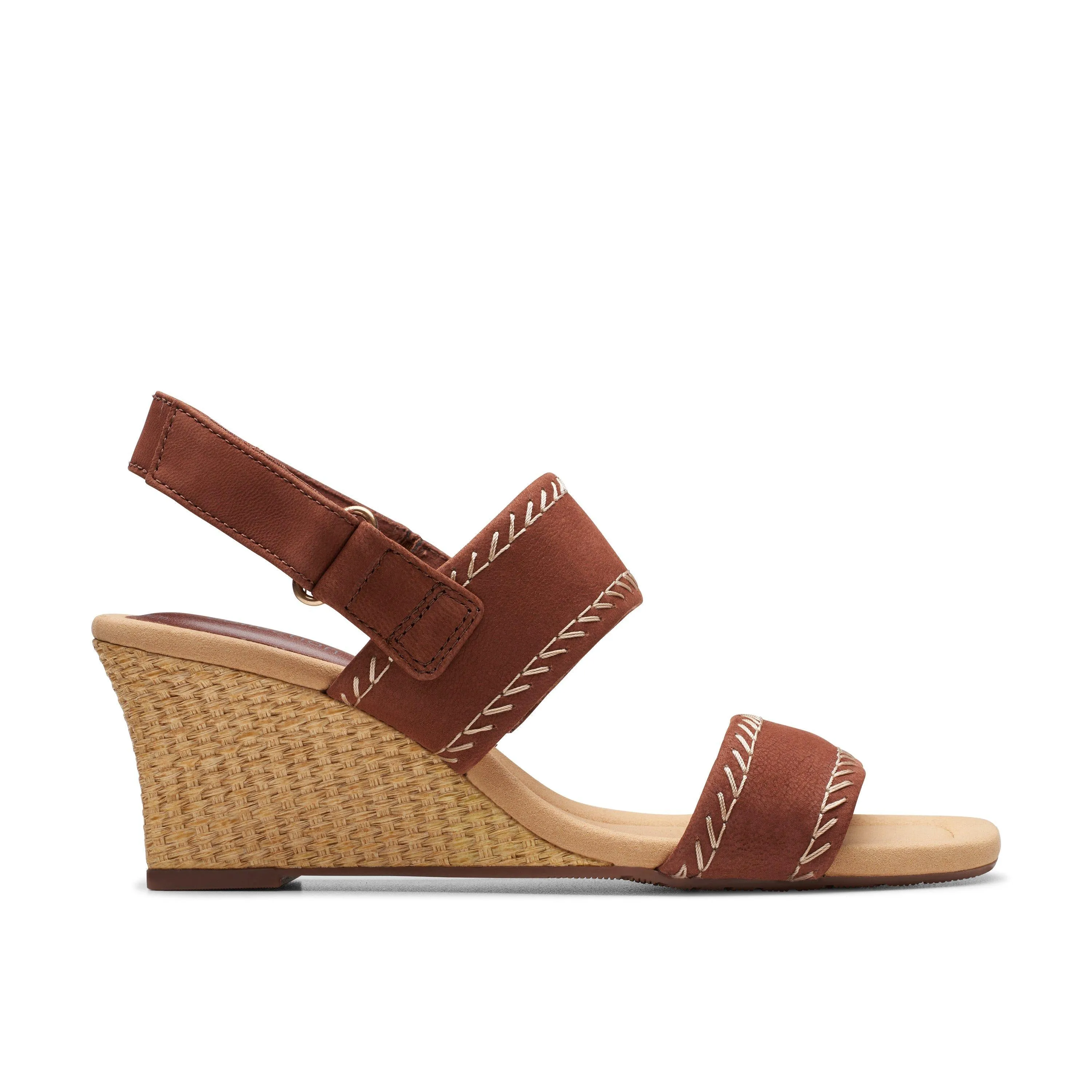 Clarks Kyarra Rose in Brown Nubuck