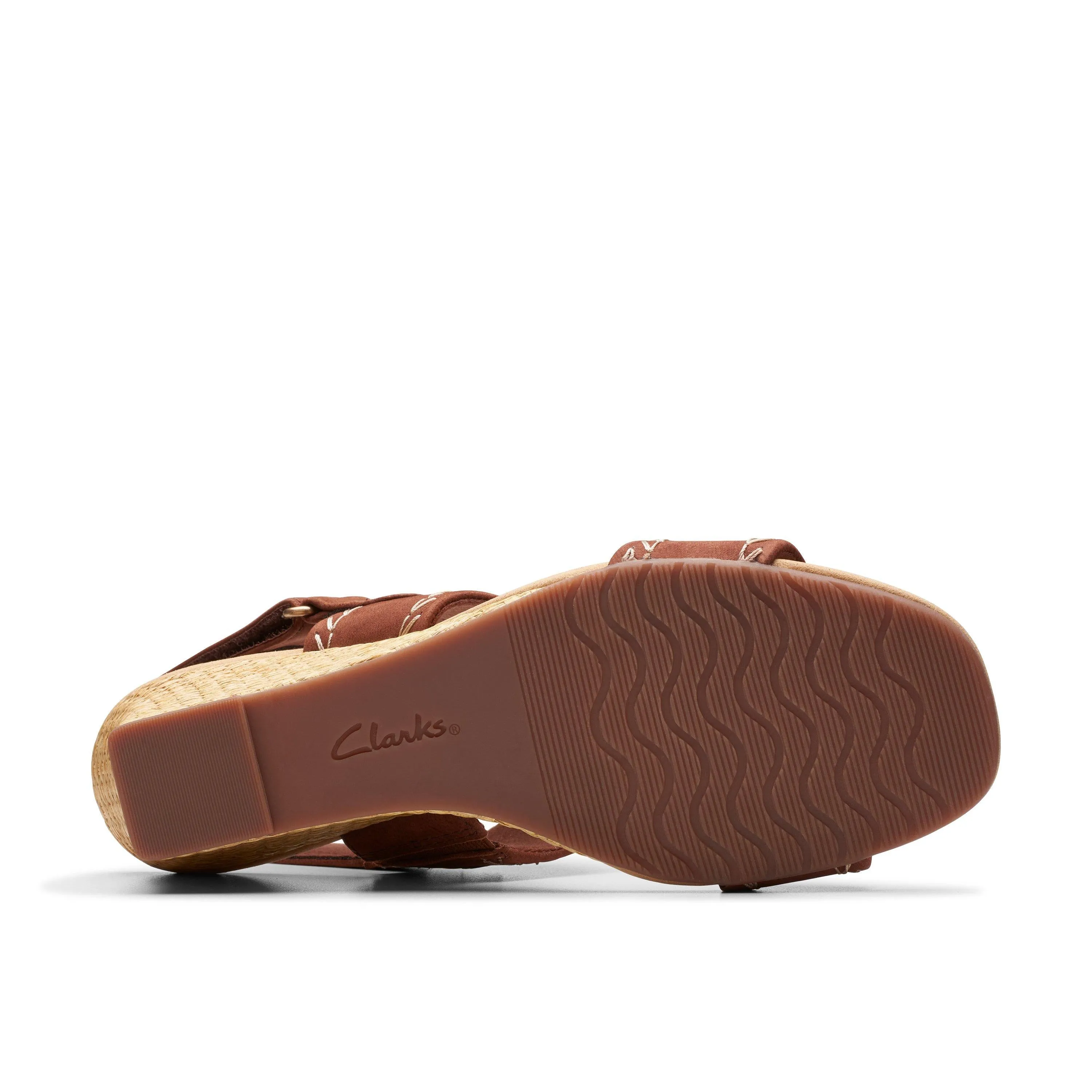 Clarks Kyarra Rose in Brown Nubuck