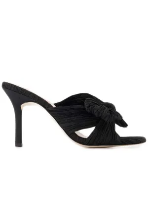Claudia Sandals  - Black - Leather