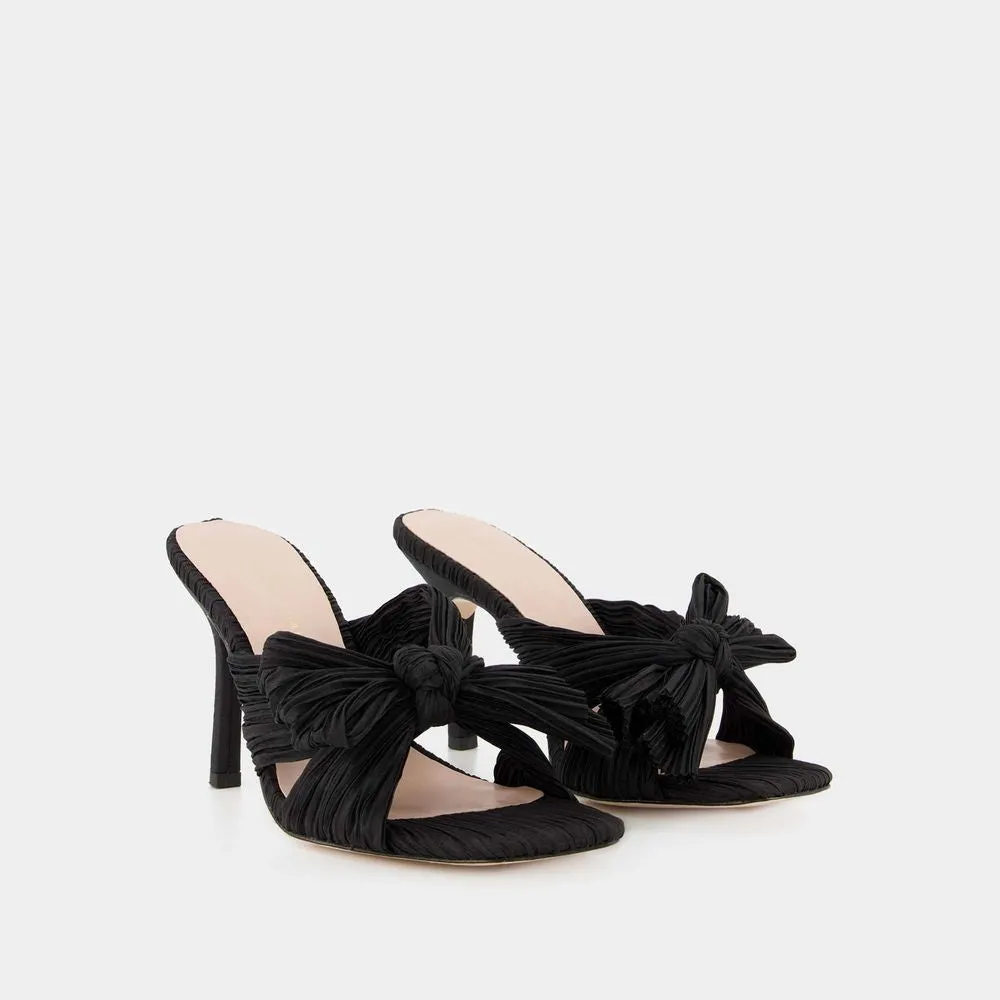 Claudia Sandals  - Black - Leather