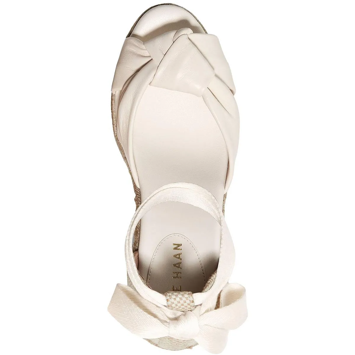 CLOUDFEEL HAMPTON Womens Leather Espadrille Wedge Sandals