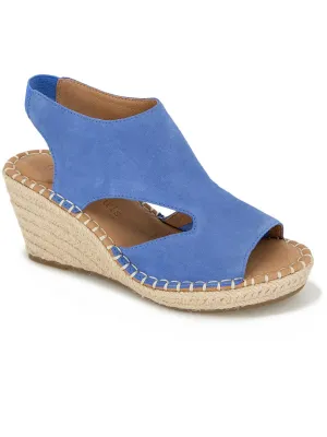 Cody Womens Suede Slingback Espadrilles
