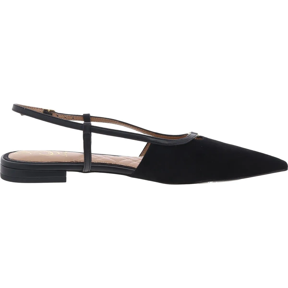 Cohen Womens Suede Pointed Toe Slingbacks