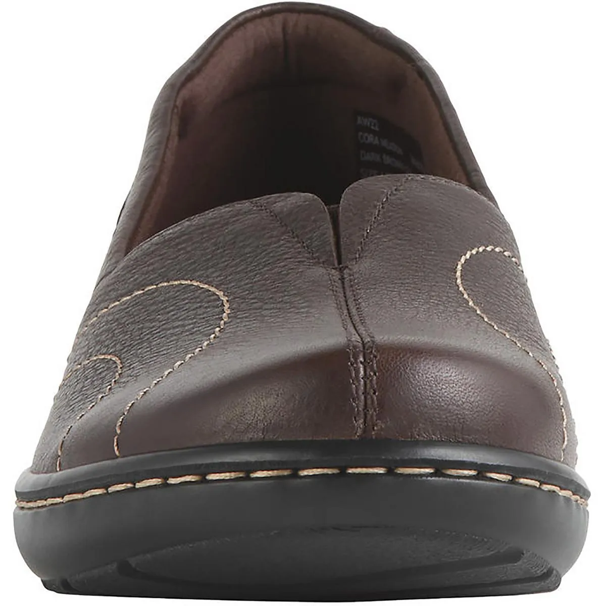 Cora Meadow Womens Leather Arch Support Flats Shoes