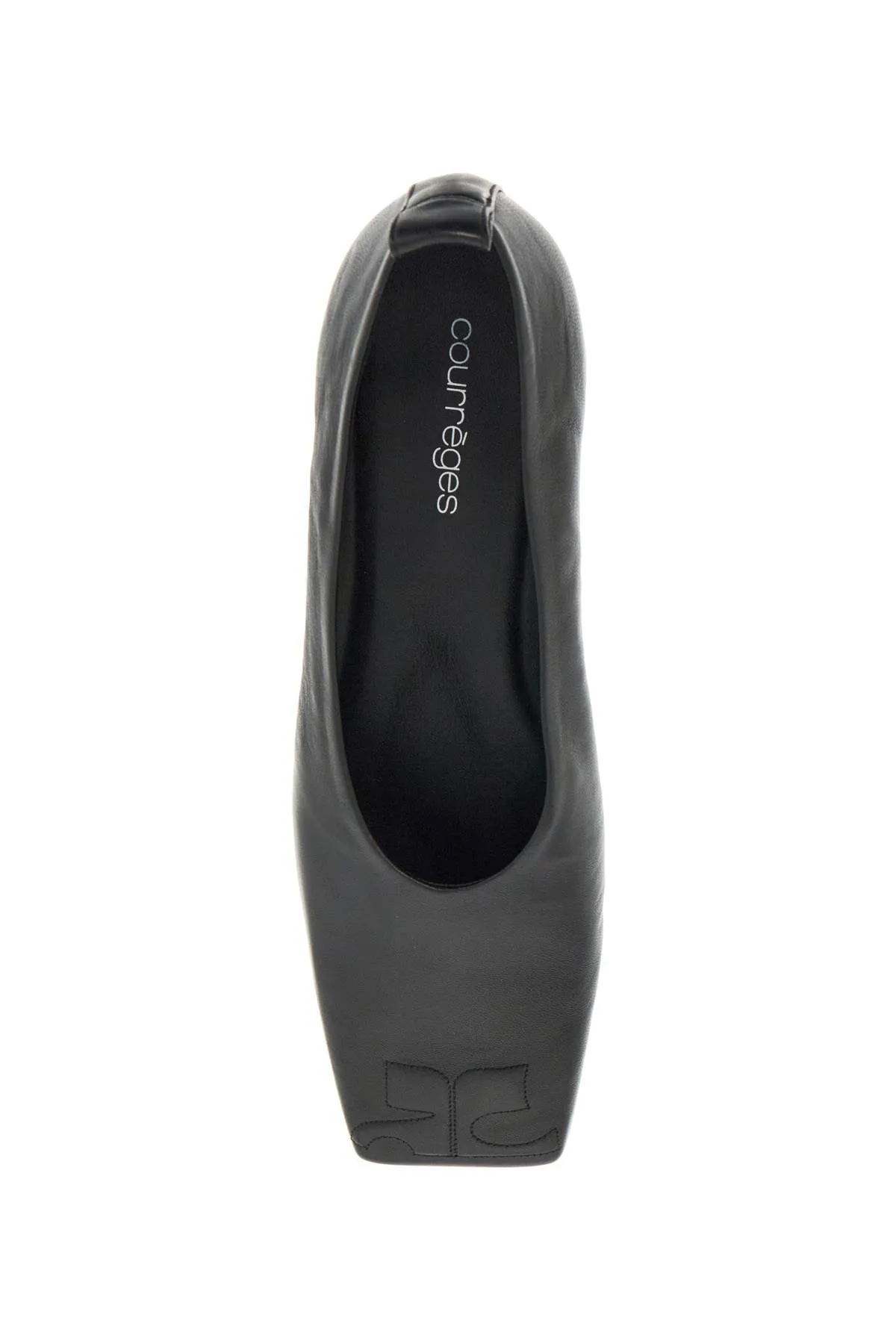 Courreges Women's Ist Leather Ballet Flats
