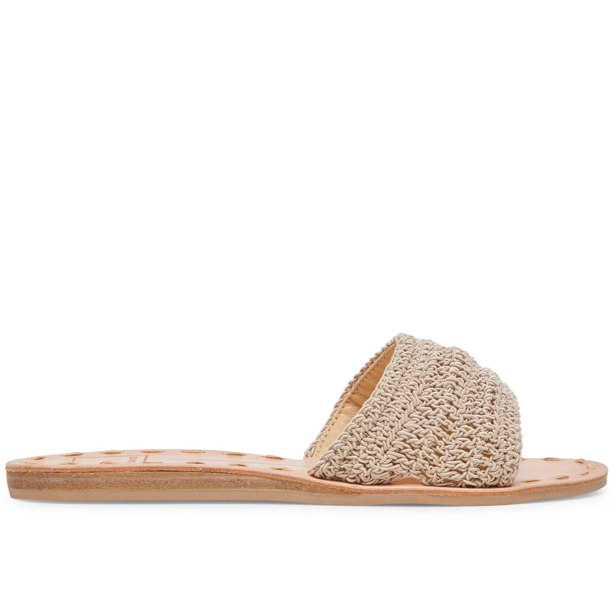 Dalon Womens Solid Textured Slide Sandals