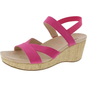 Danita Womens Stretch Canvas Ankle Strap