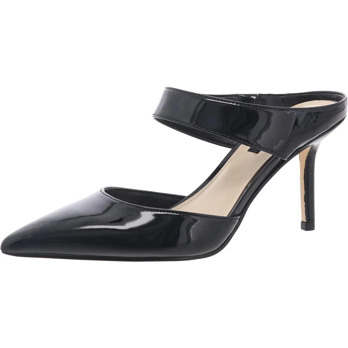 Darian 3 Womens Patent Pointed Toe Heels