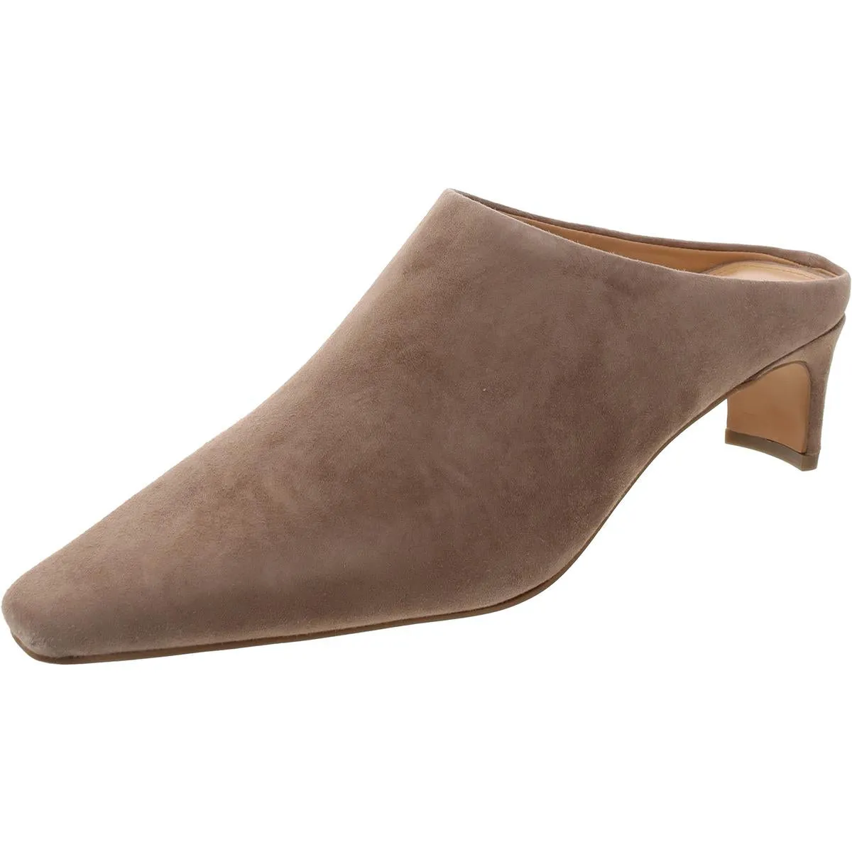 Davie Womens Padded Insole Faux Suede Mules