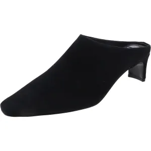 Davie Womens Padded Insole Faux Suede Mules