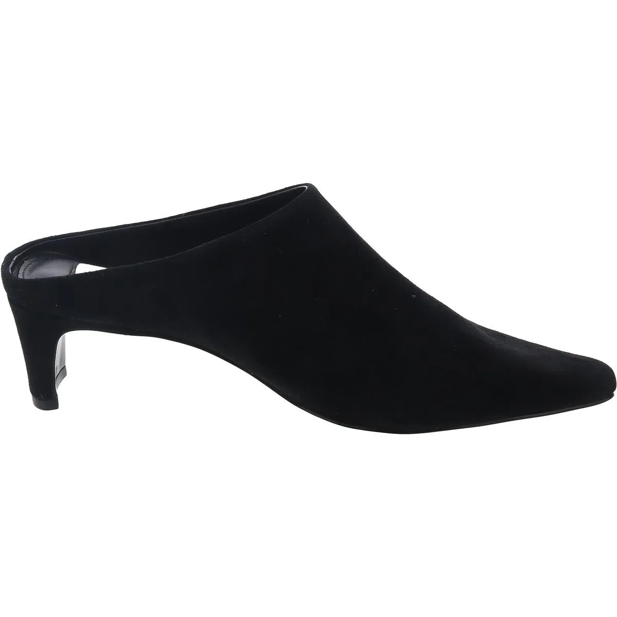 Davie Womens Padded Insole Faux Suede Mules