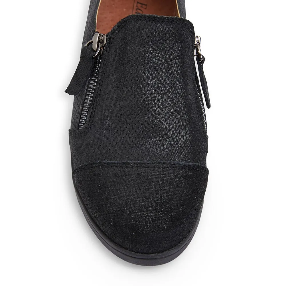 Dean Sneaker in Black Leather