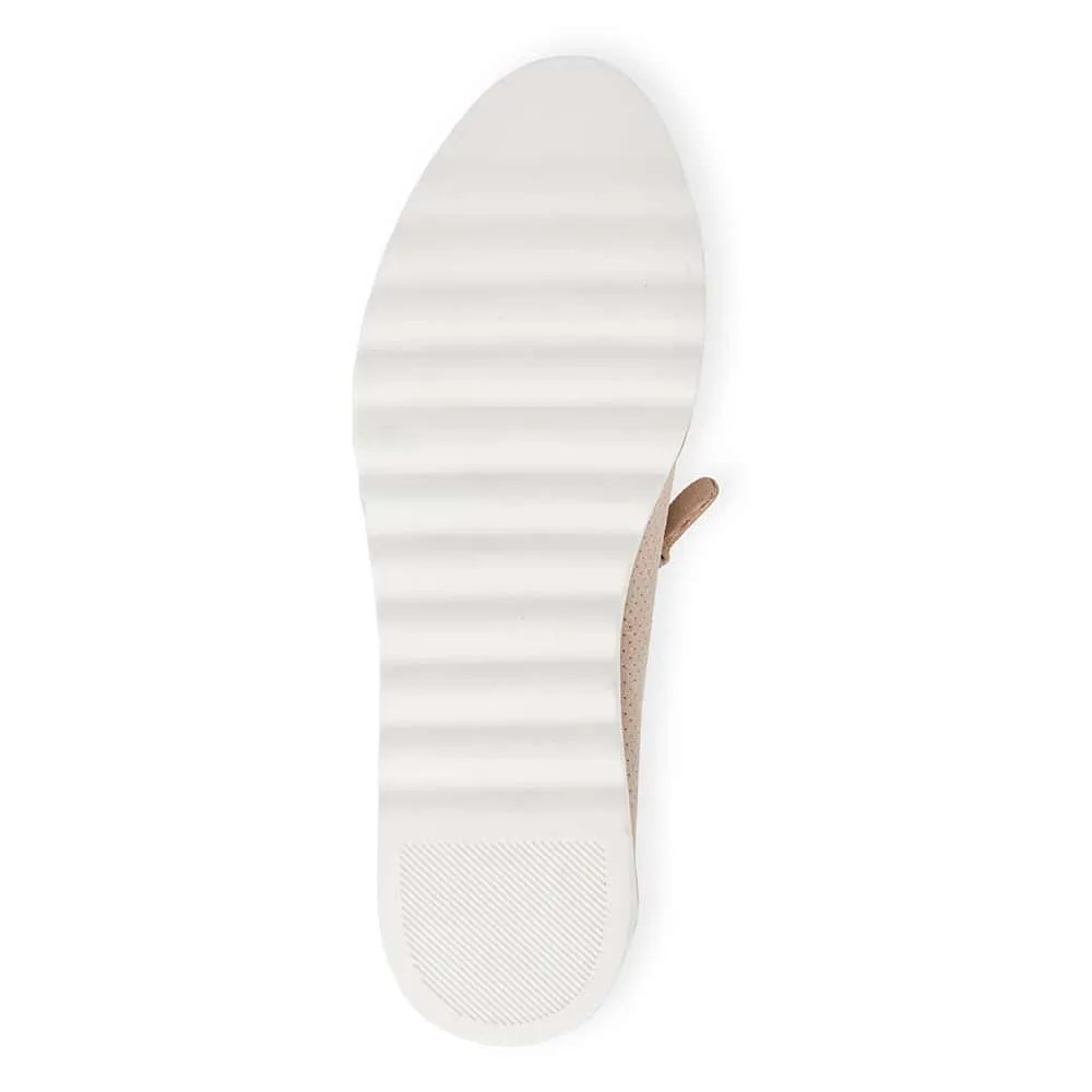 Dean Sneaker in Nude Leather