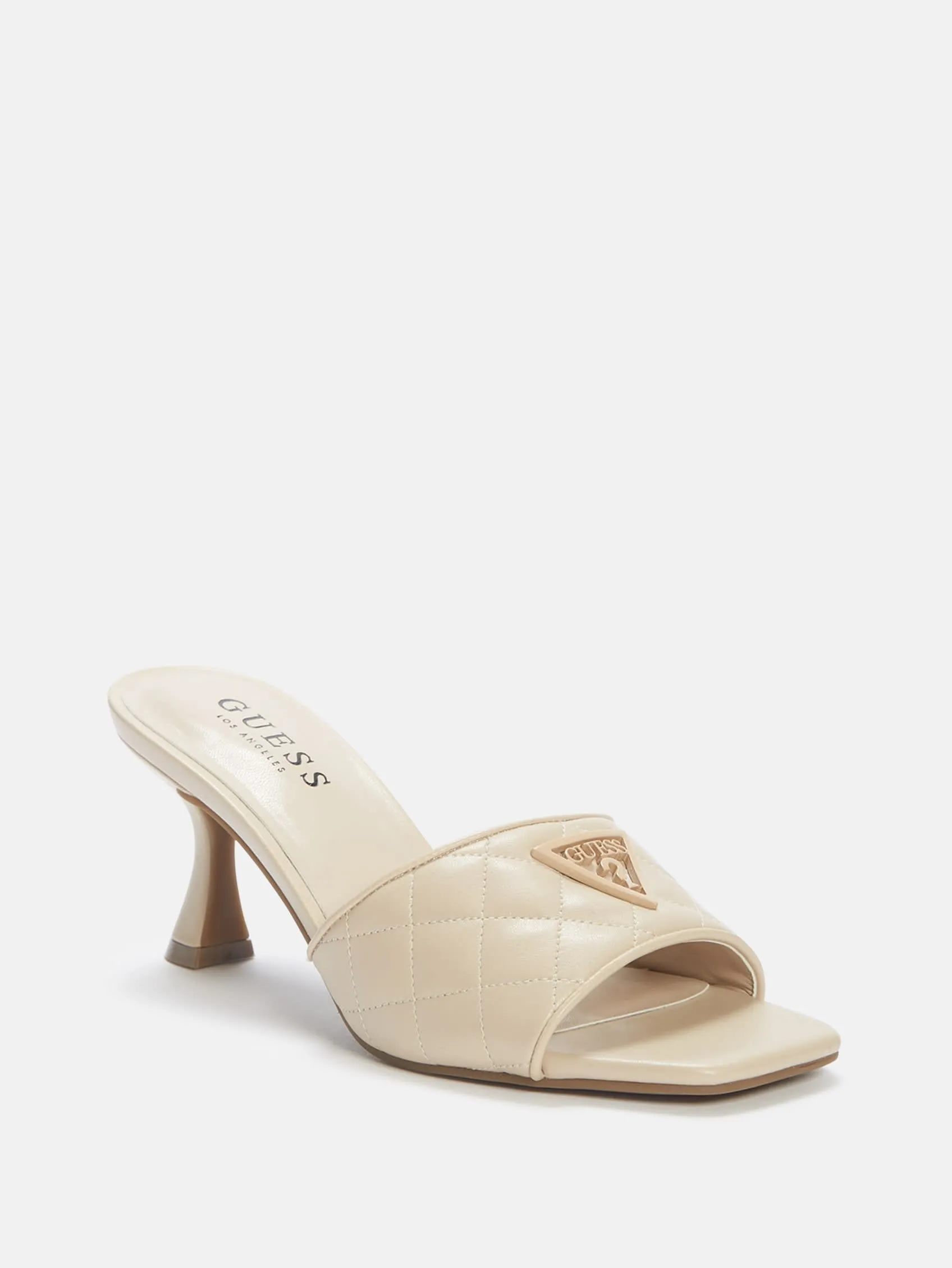 Deans Quilted Kitten Heels