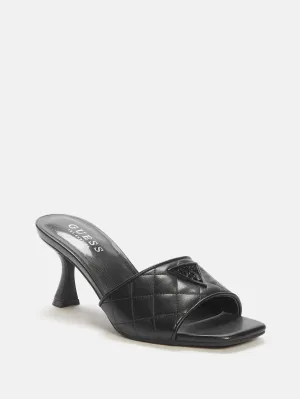 Deans Quilted Kitten Heels