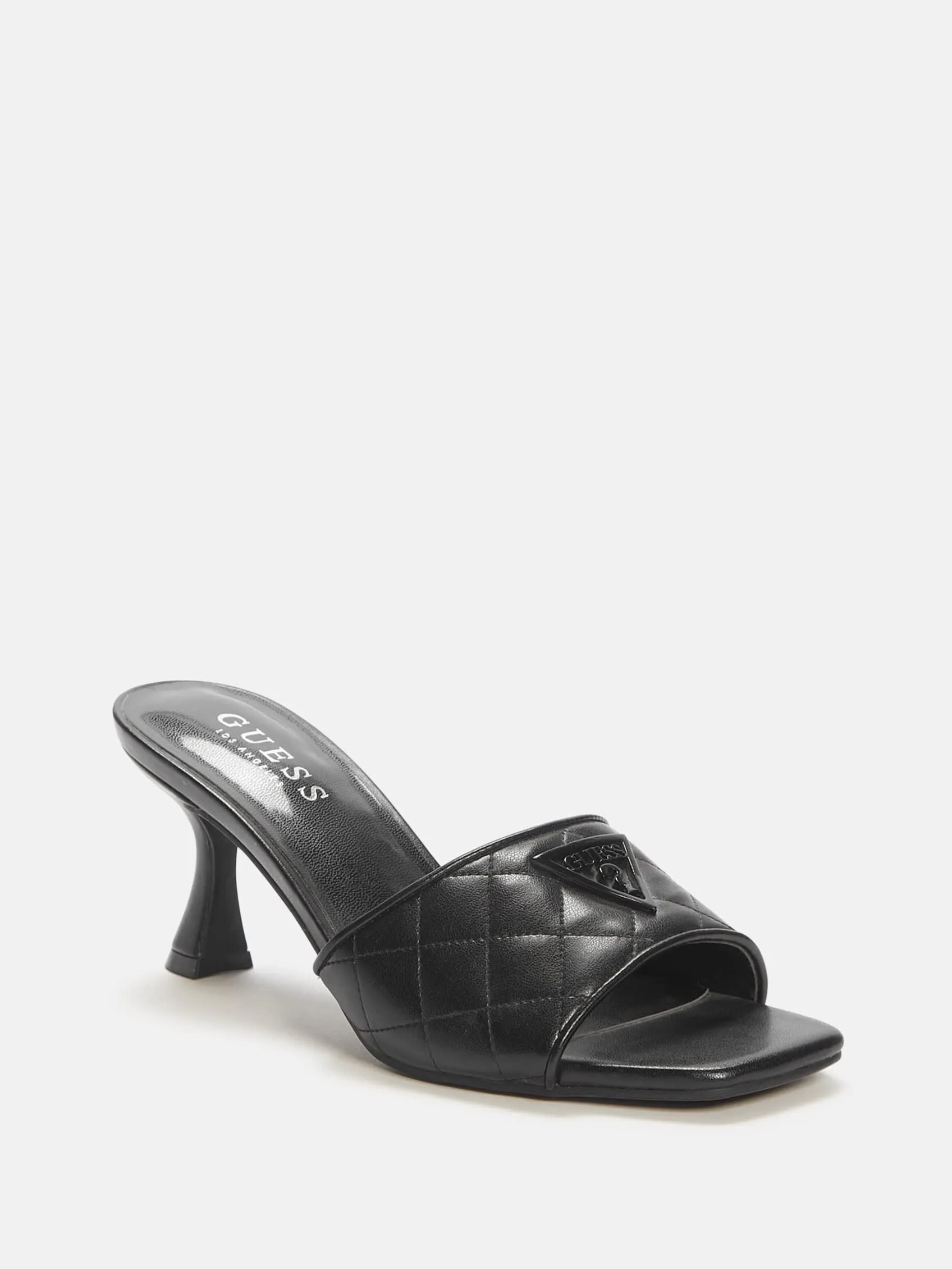 Deans Quilted Kitten Heels