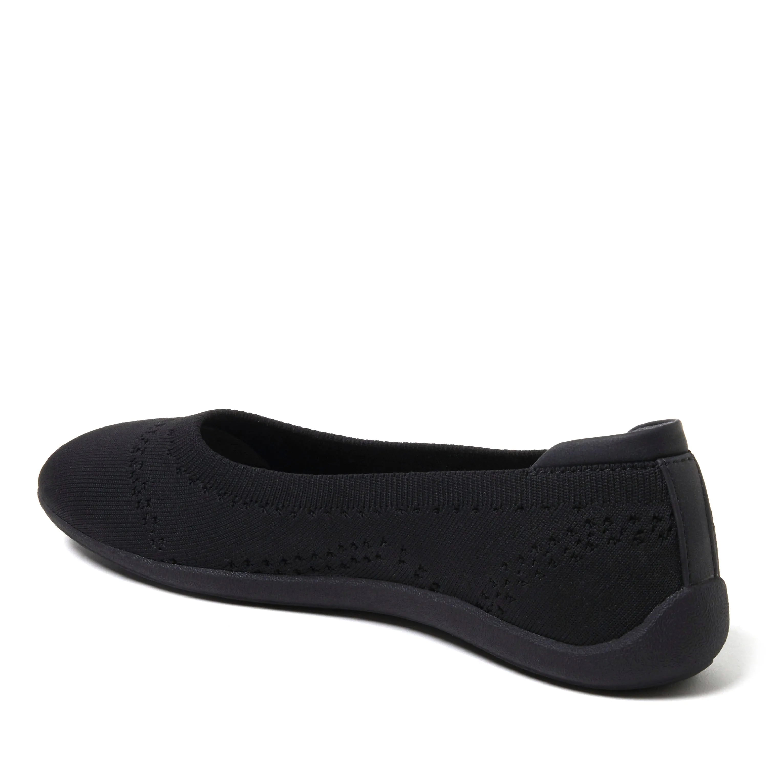 Dearfoams Women's Misty Ballet Flat Indoor/Outdoor Slip Ons