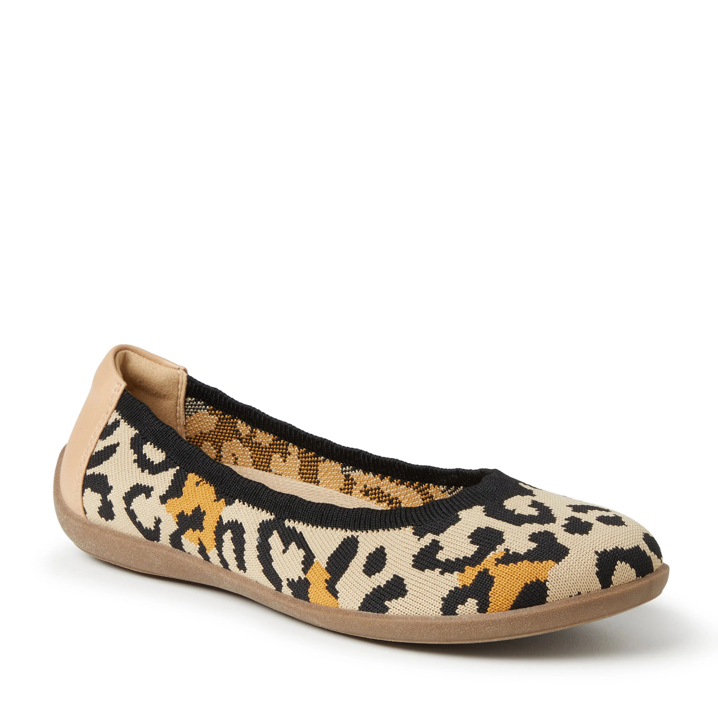 Dearfoams Women's Misty Ballet Flat Indoor/Outdoor Slip Ons