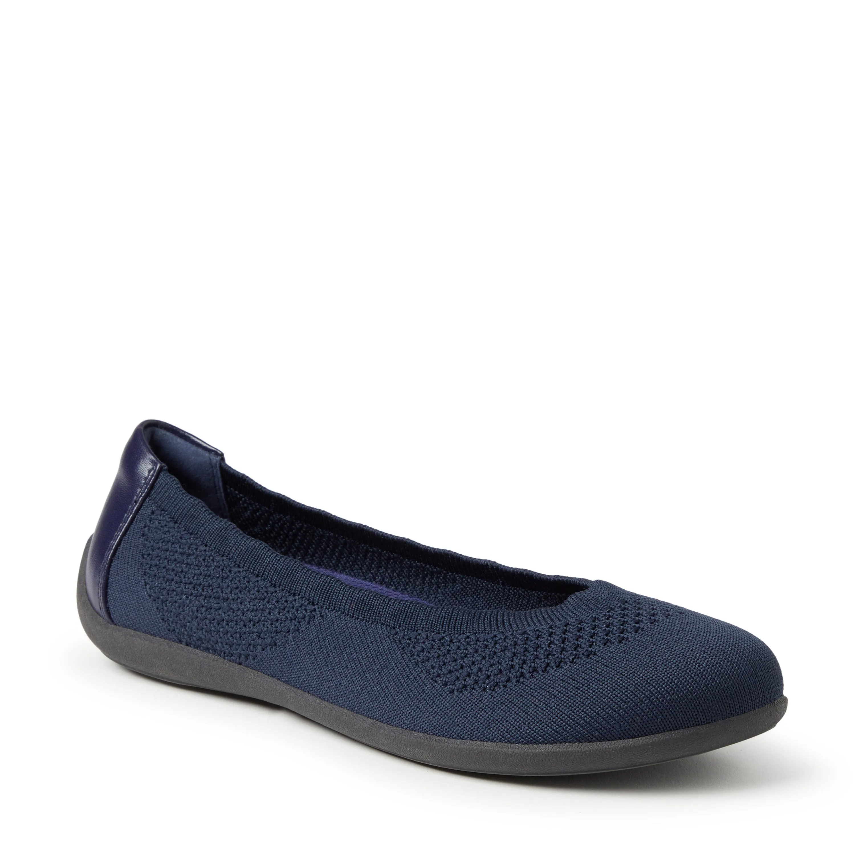 Dearfoams Women's Misty Ballet Flat Indoor/Outdoor Slip Ons
