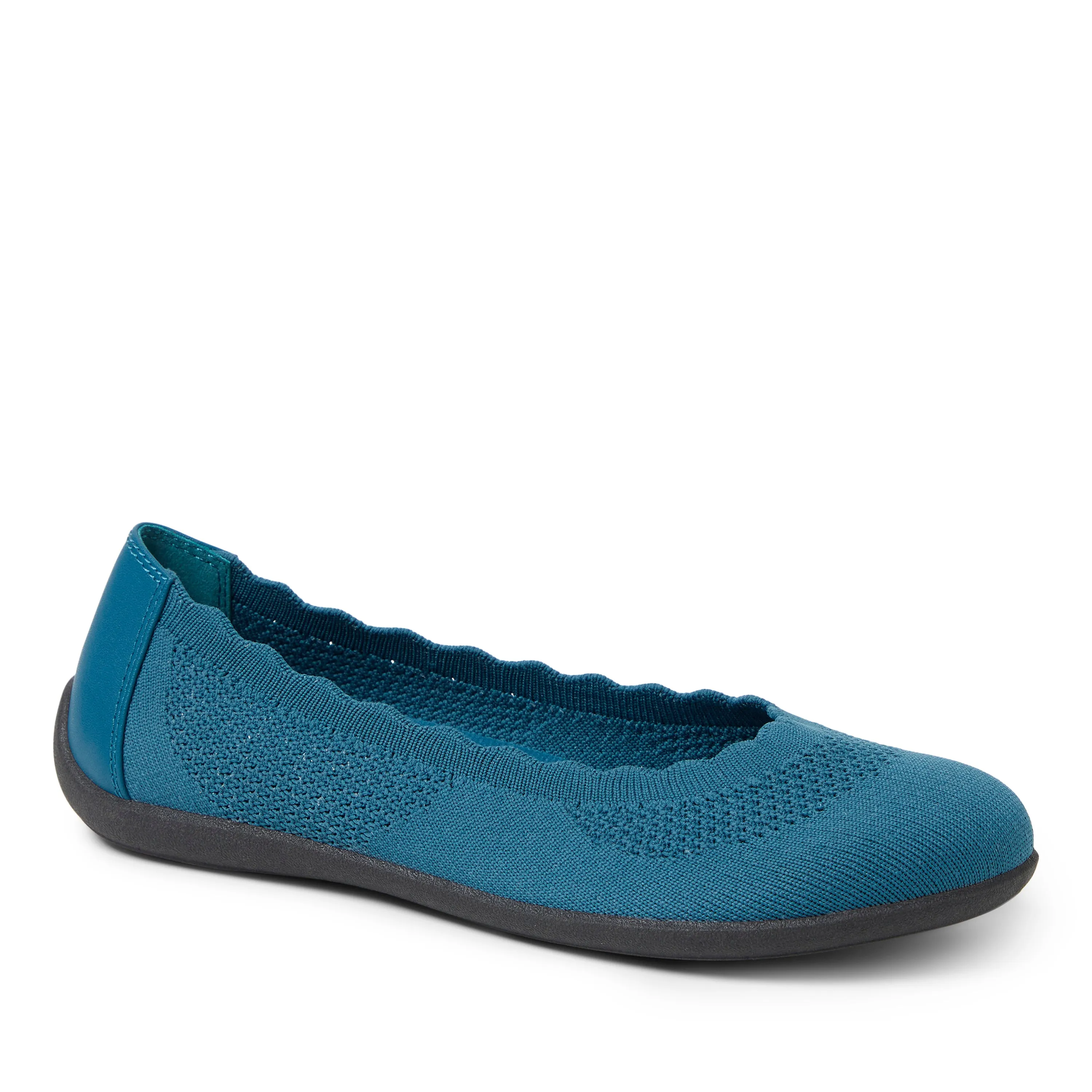 Dearfoams Women's Misty Ballet Flat Indoor/Outdoor Slip Ons