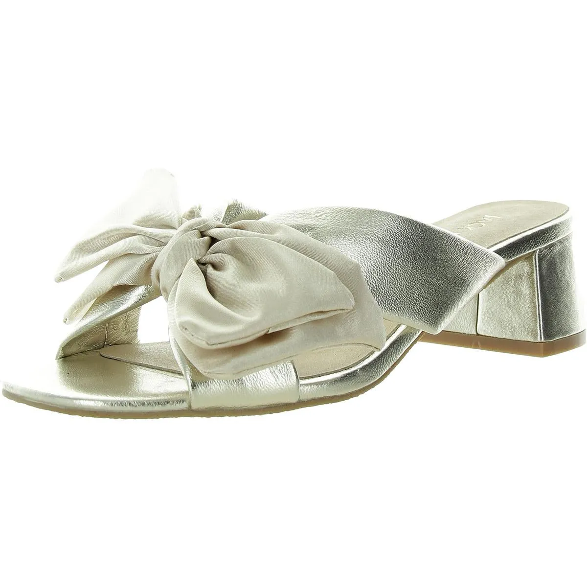Debra Mid Womens Leather Slide Sandals