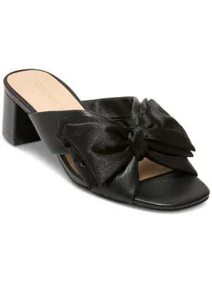 Debra Mid Womens Leather Slide Sandals
