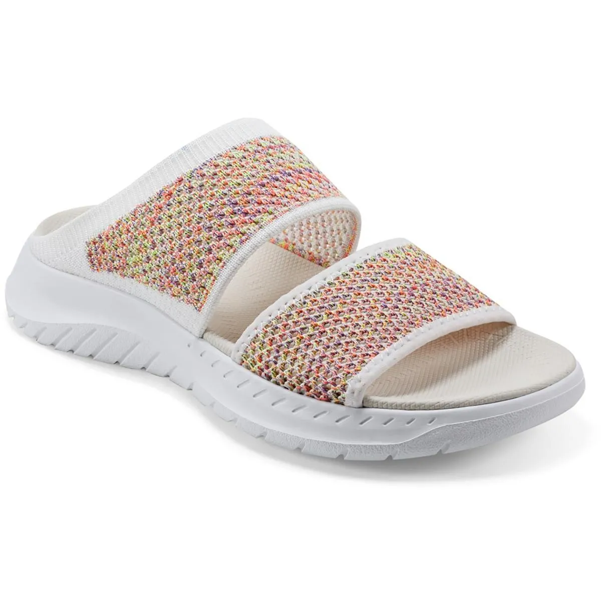 Deion Womens Slip-On Slide Slide Sandals