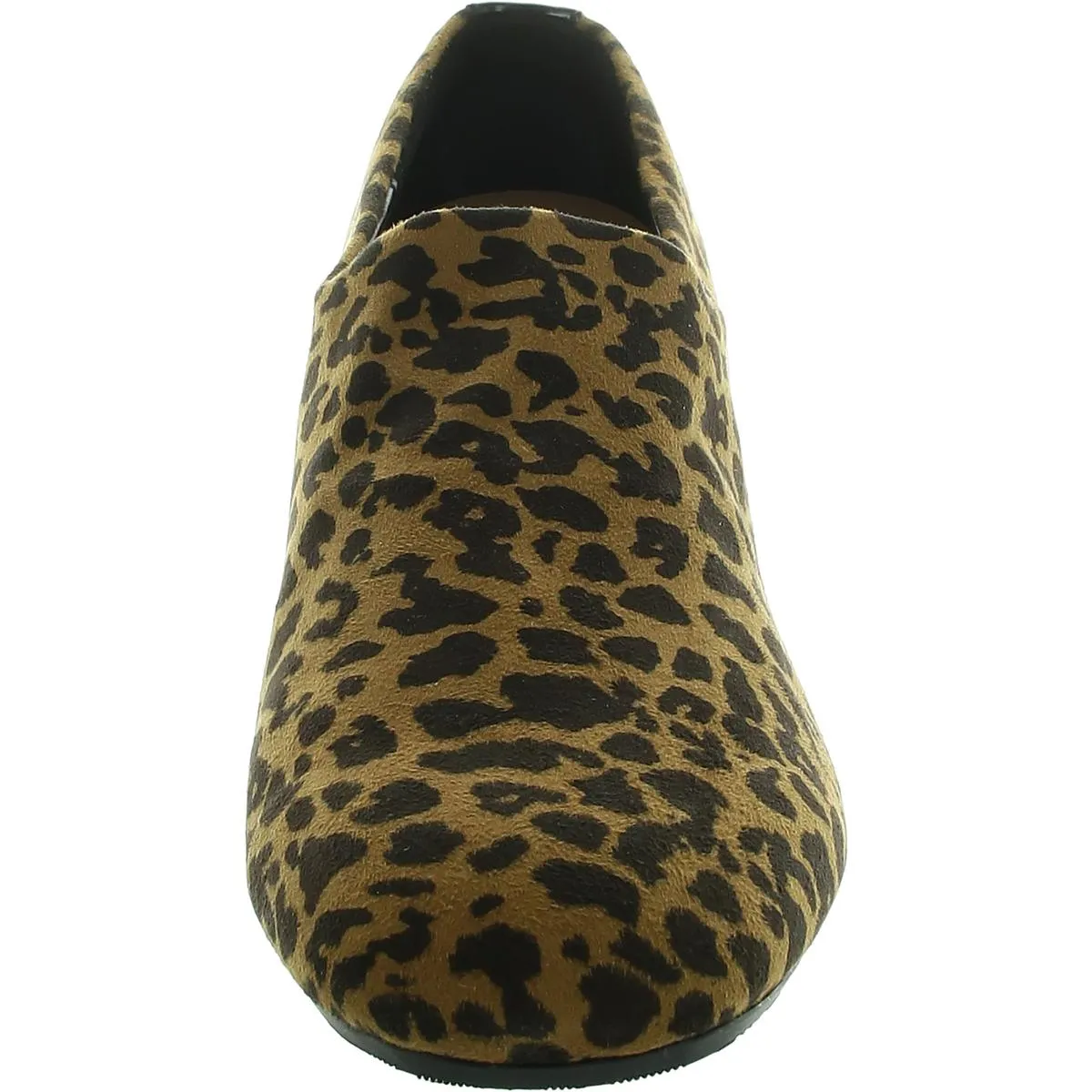 Denisa 2 Womens Animal Print Man Made Block Heels