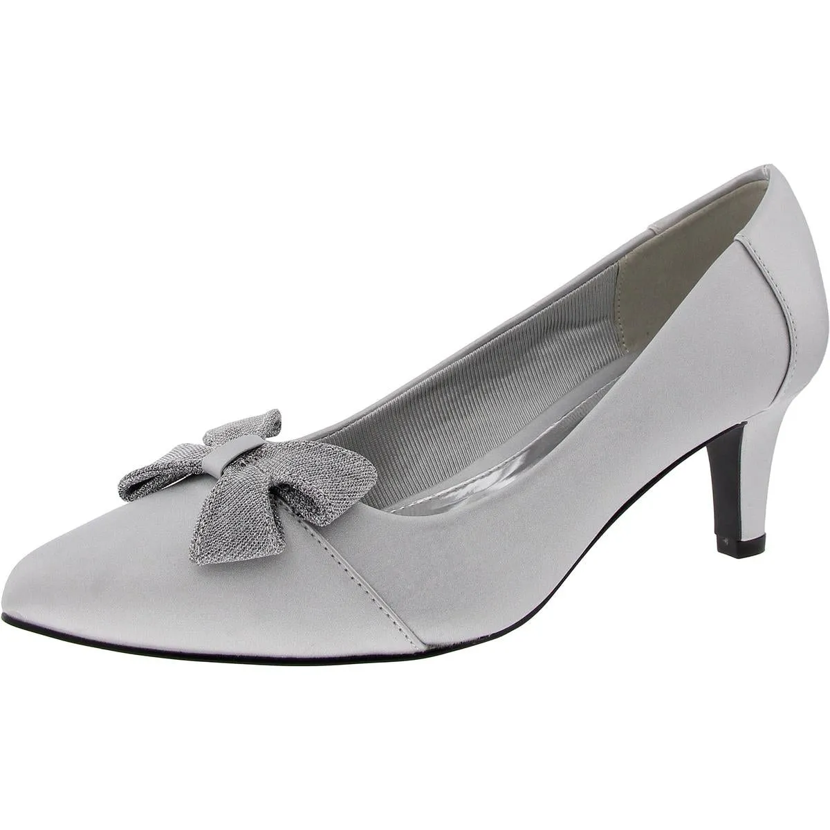 Devanna Womens Satin Pumps