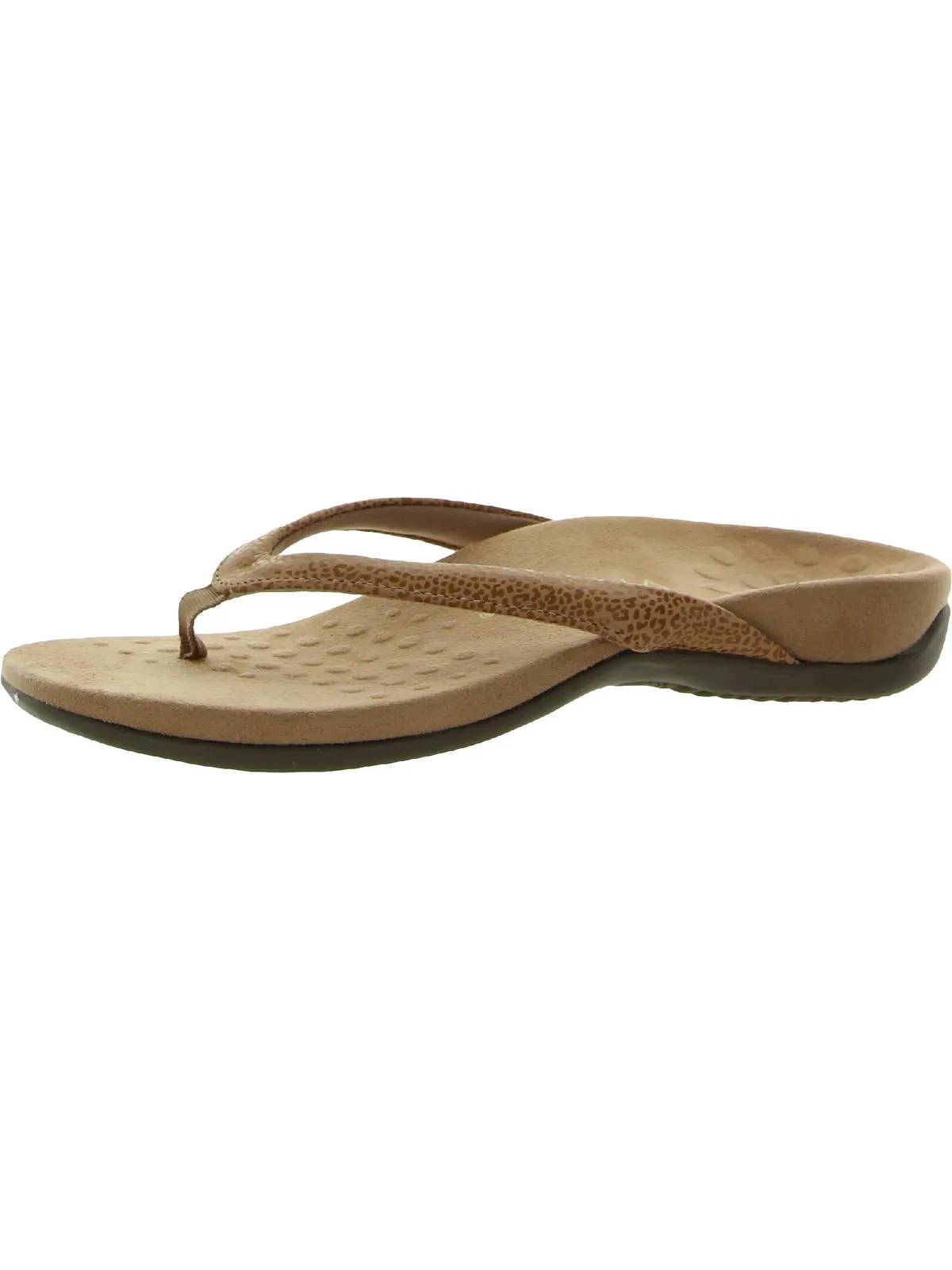 Dillon Womens Slip On Thong Sandals