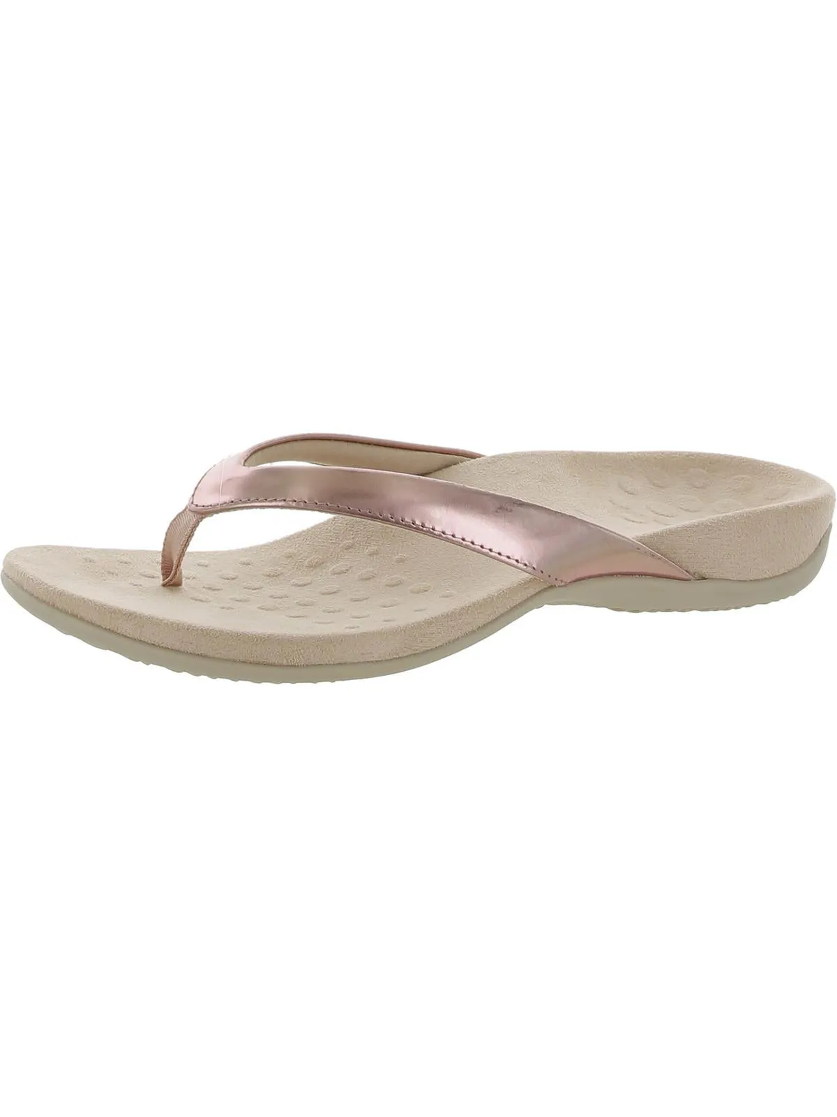 Dillon Womens Slip On Thong Sandals